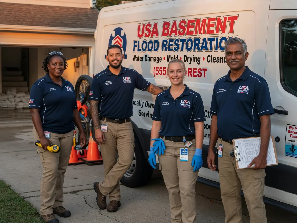 Basement Flood Cleanup company in Turpin, OK