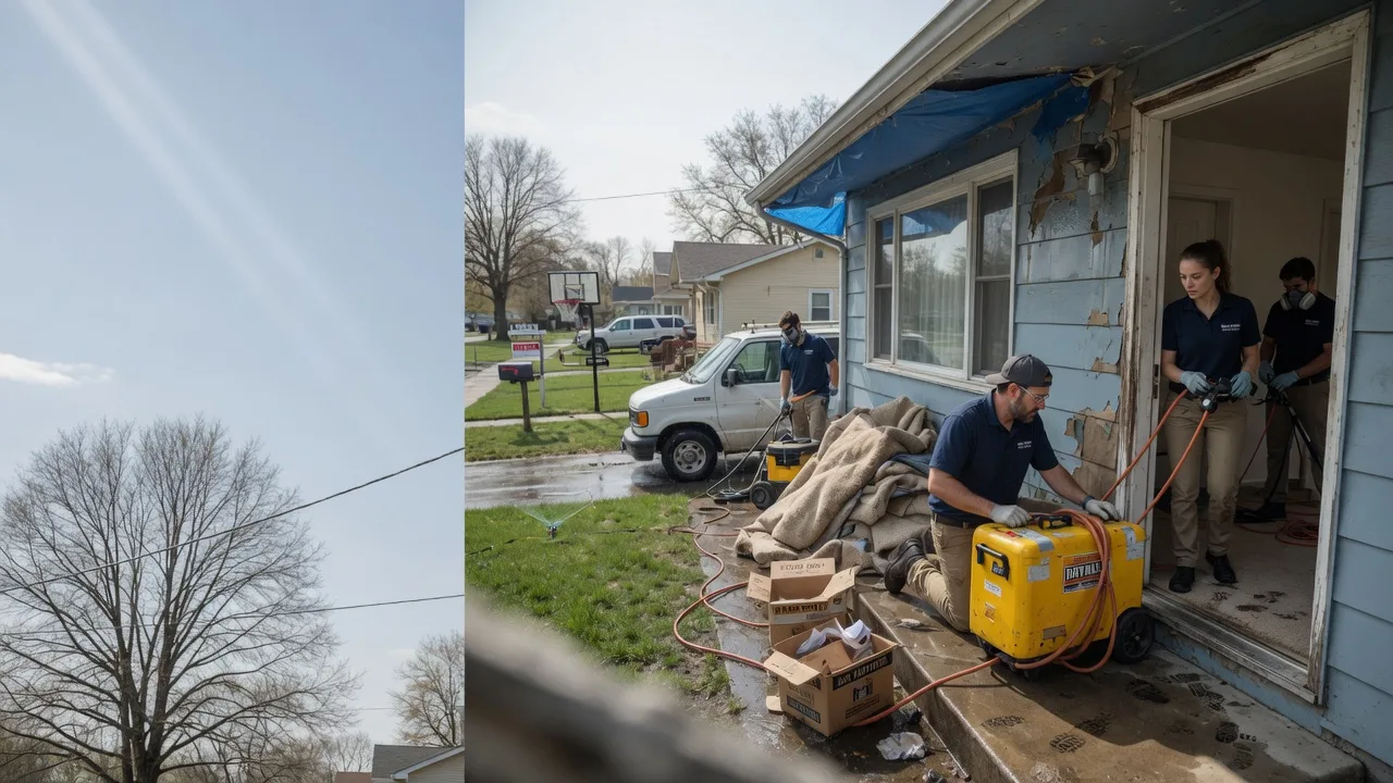 Basement Flood Cleanup in Turpin, OK near me